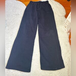 Garage Navy sweatpants; size XXS